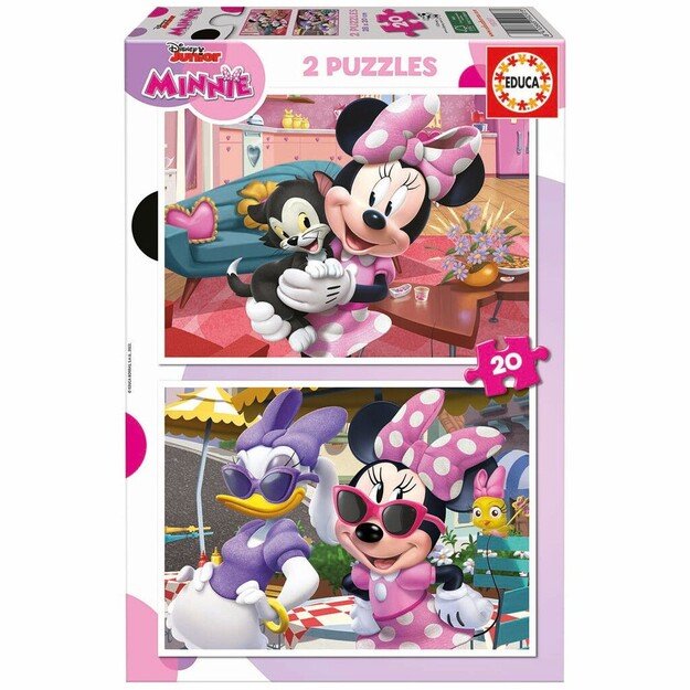 Educa - Puzzle - 2x20 Minnie (80-19297)