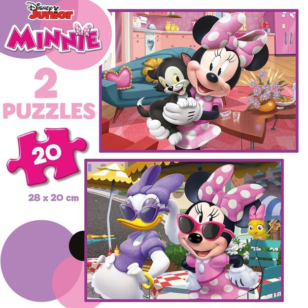 Educa - Puzzle - 2x20 Minnie (80-19297)