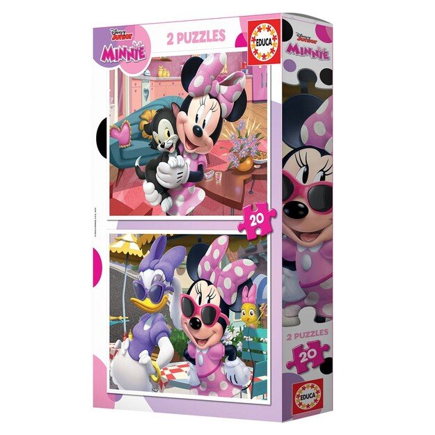 Educa - Puzzle - 2x20 Minnie (80-19297)