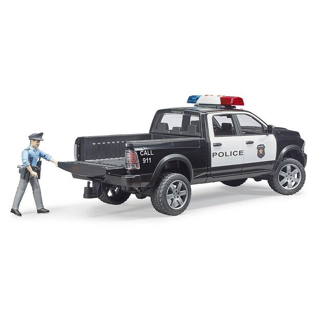 Bruder - Police Ram with Policeman and Light & Sound Module (02505)