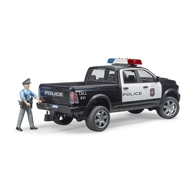 Bruder - Police Ram with Policeman and Light & Sound Module (02505)