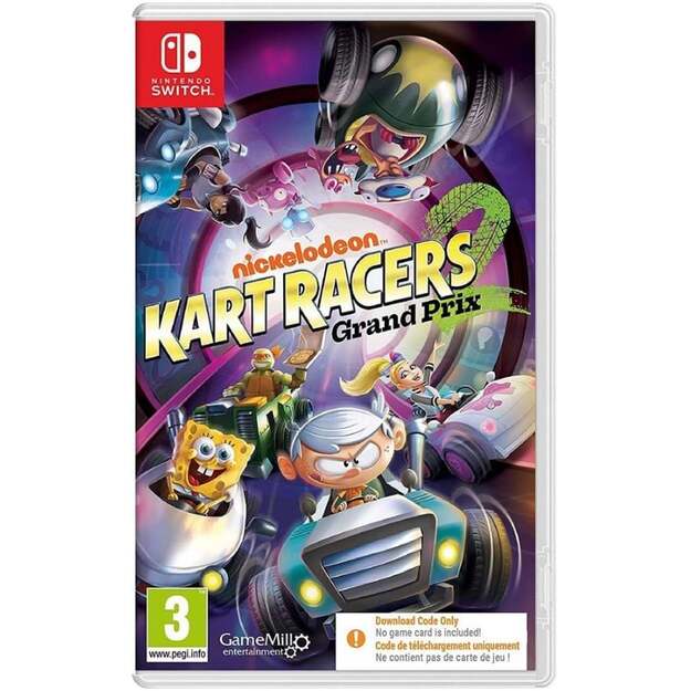 Nickelodeon Kart Racers 2: Grand Prix (Code in Box)
      
        - Nintendo Switch