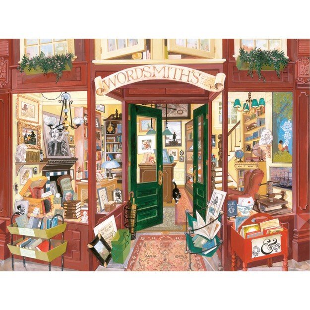 Ravensburger - Puzzle Wordsmith's Bookshop 1500p (12000728)