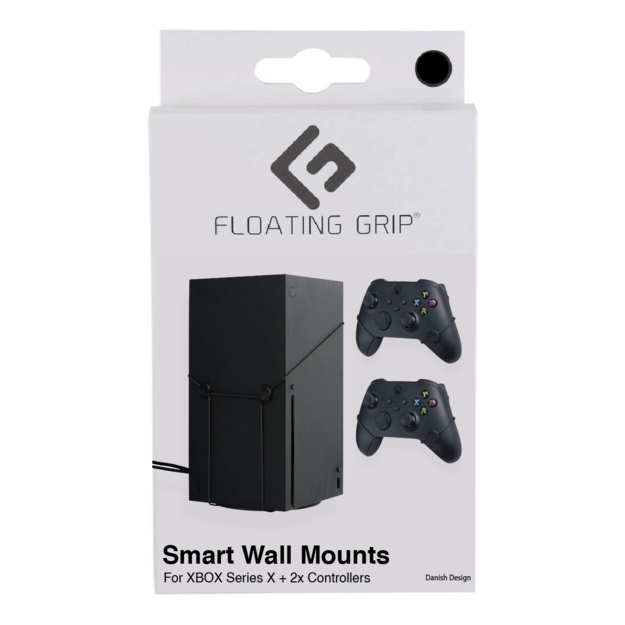 Floating Grip Xbox Series X wall mount Bundle Black