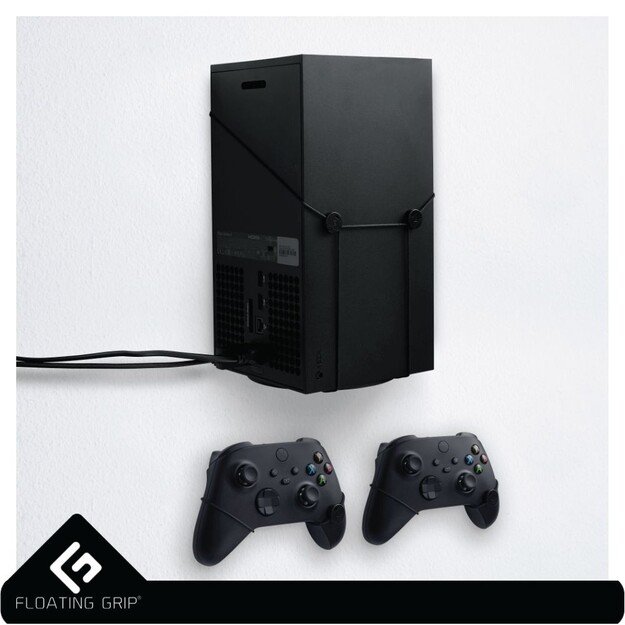 Floating Grip Xbox Series X wall mount Bundle Black