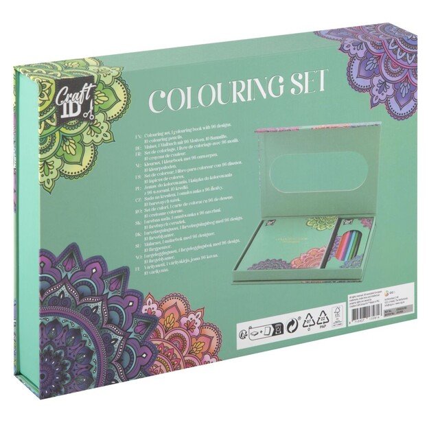 Craft ID - Colouring Set - Turquoise