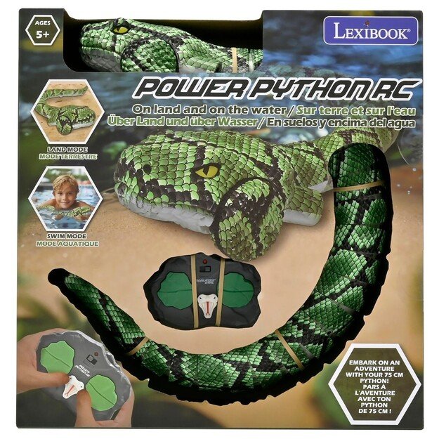 Lexibook - Wireless RC Amphibious Snake (SNAKE01)