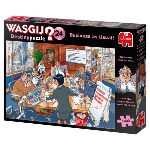 Wasgij - Destiny - #24 Business As Usual! (1000 pieces) (JUM5013)