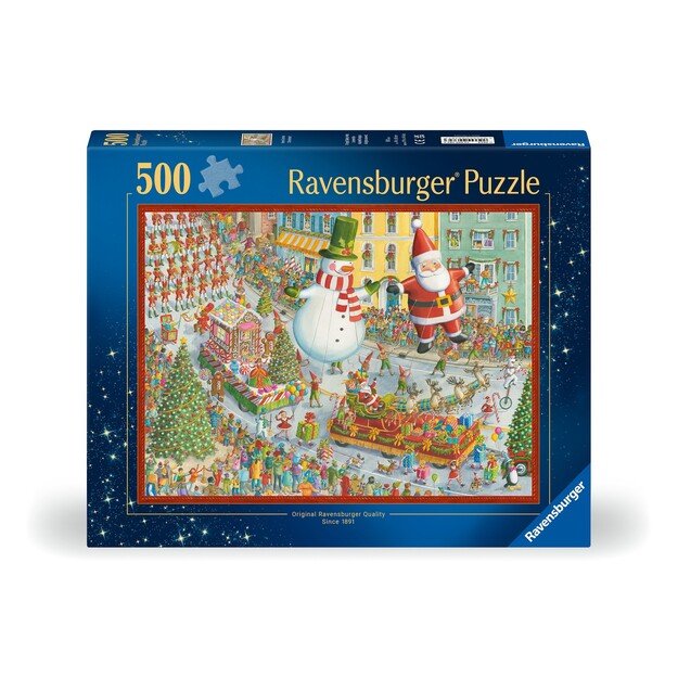 Ravensburger - Puzzle Here Comes Christmas! 500p (12000382)