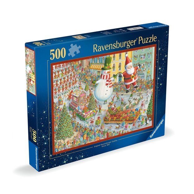 Ravensburger - Puzzle Here Comes Christmas! 500p (12000382)