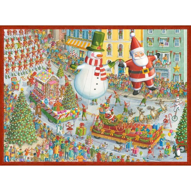 Ravensburger - Puzzle Here Comes Christmas! 500p (12000382)