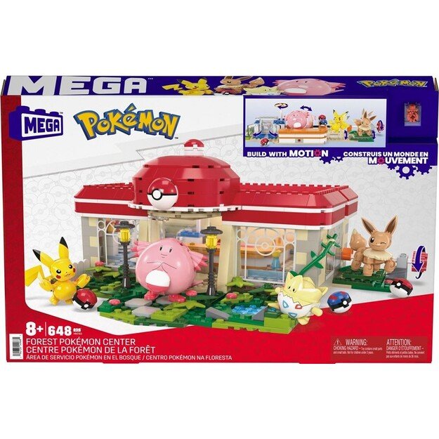 MEGA - Pokémon Forest Center Building Set (HNT93)