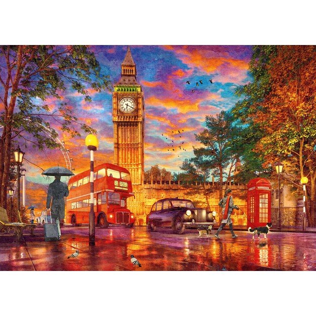 Ravensburger - Puzzle Sunset At Parliament Square 1000p (12000184)