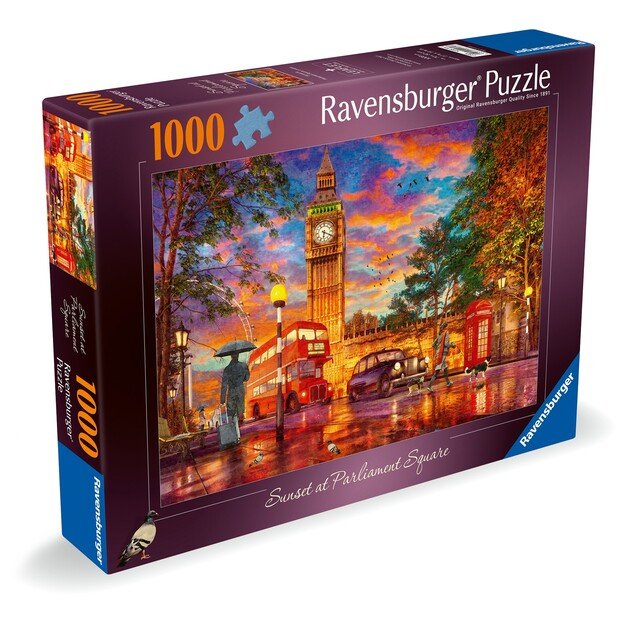 Ravensburger - Puzzle Sunset At Parliament Square 1000p (12000184)