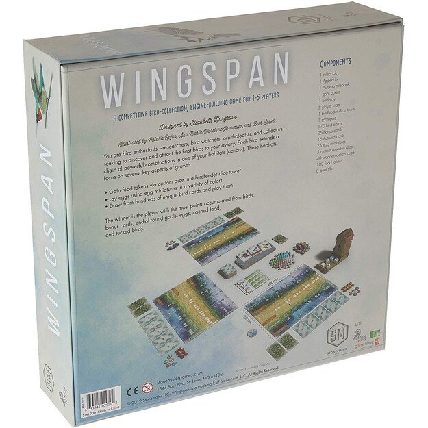 Wingspan - Boardgame (English) (STM910)