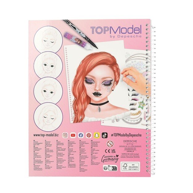 TOPModel - Make-Up Colouring Book ( 0413144 )