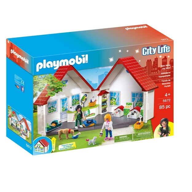 Playmobil - Take Along Animal Clinic (71396)