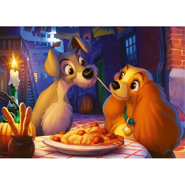 Ravensburger - Puzzle Lady And The Tramp 1000p (12000003)