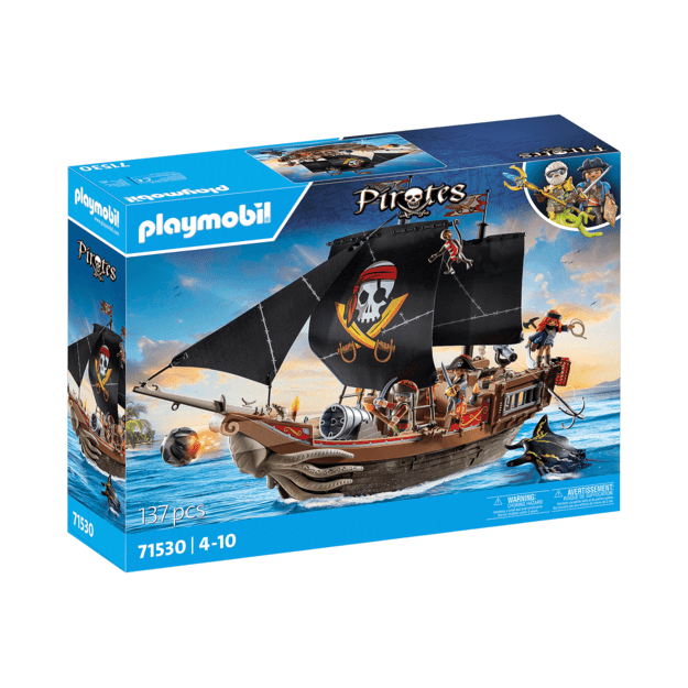 Playmobil - Large Pirate Ship (71530)