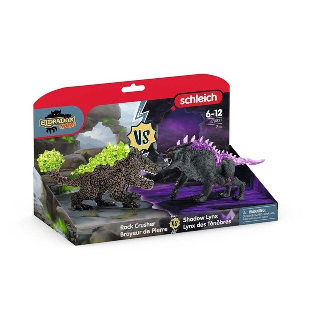 Schleich - Eldrador - Shadow lynx vs. Rock crusher (70827)