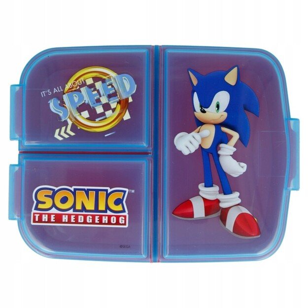 Stor - Multi Compartment Sandwich Box - Sonic (088808735-40520)