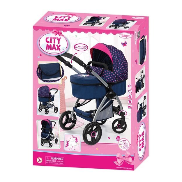 Bayer - Dolls pram City Max (17554AA)