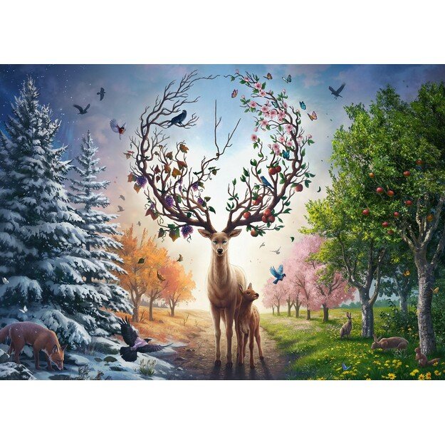 Ravensburger - Puzzle Magical Deer 1000p (12001088)