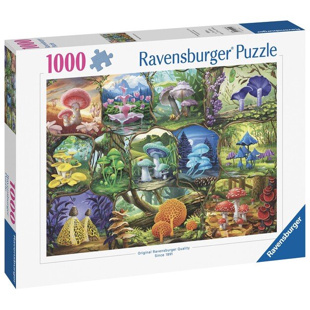 Ravensburger - Puzzle Beautiful Mushrooms 1000p (12000424)