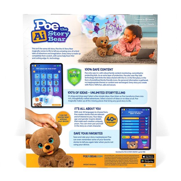 Play-I Poe - Interactive AI Bear (90255)