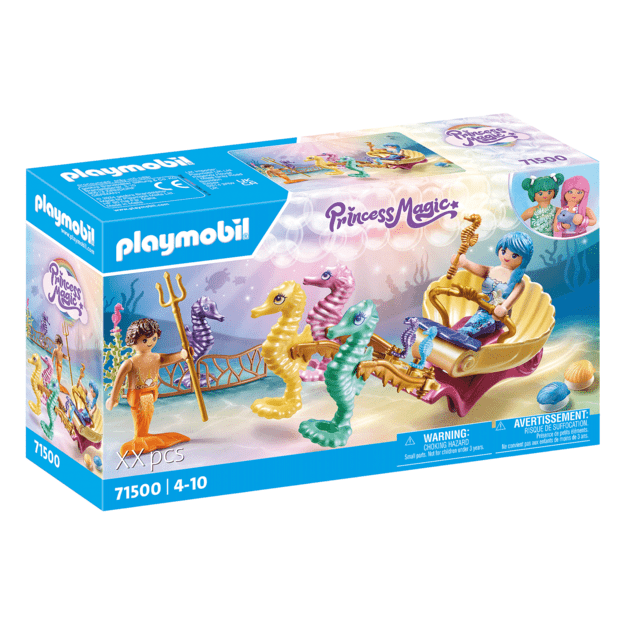 Playmobil - Mermaid with Seahorse Carriage (71500)