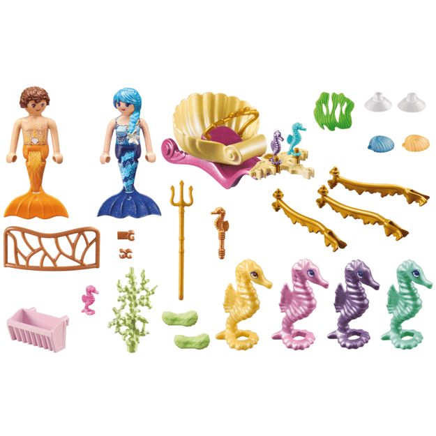 Playmobil - Mermaid with Seahorse Carriage (71500)