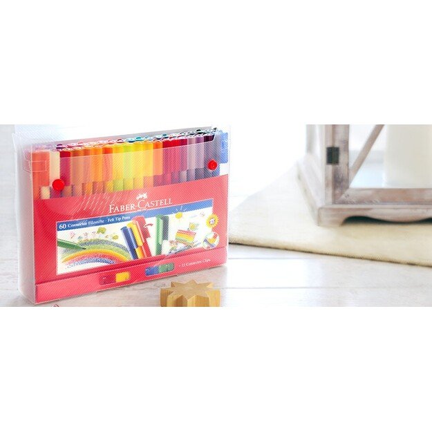 Faber-Castell - Gift set Connector felt-tip pen (60 pcs) (155560)