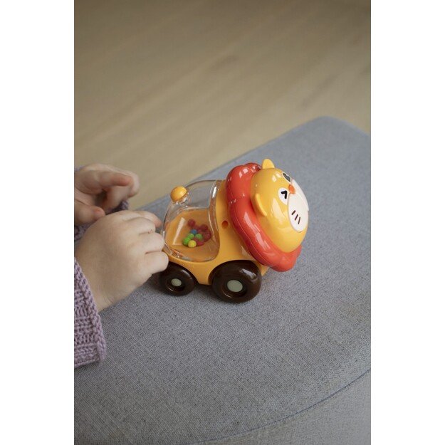 Scandinavian Baby Products - Baby toy car - confetti lion - (SBP-03540)
