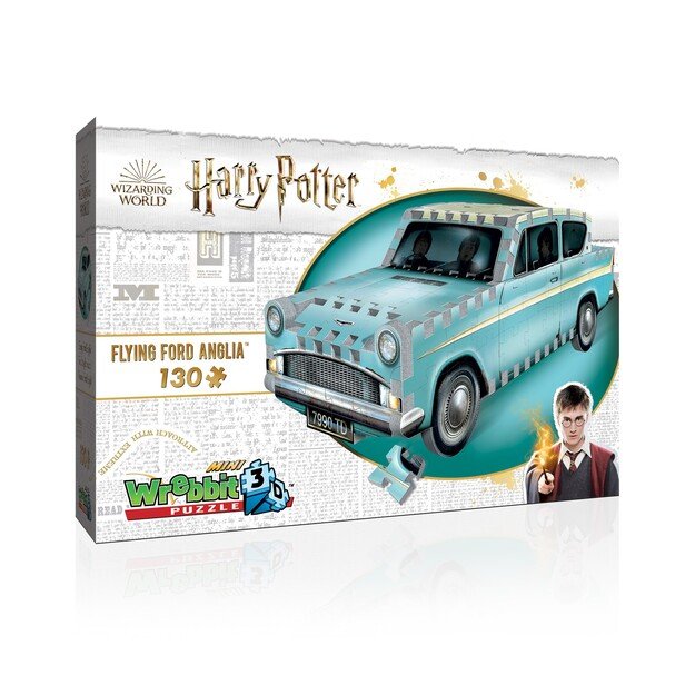 Wrebbit 3D Puzzle - Harry Potter - Flying Ford Anglia (40970012)