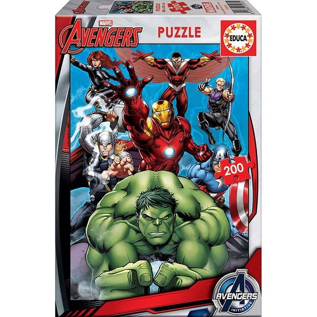 Educa - Puzzle - 200 Avengers (80-15933)