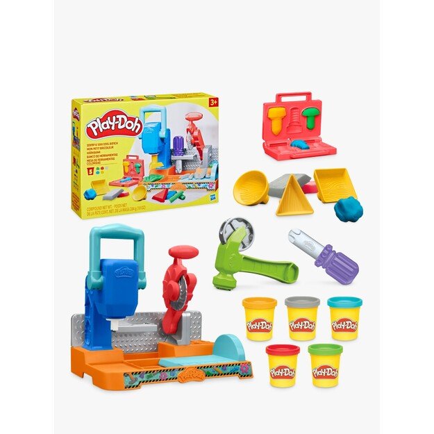 Play-Doh - Stamp N Saw Tool Bench (F9141)