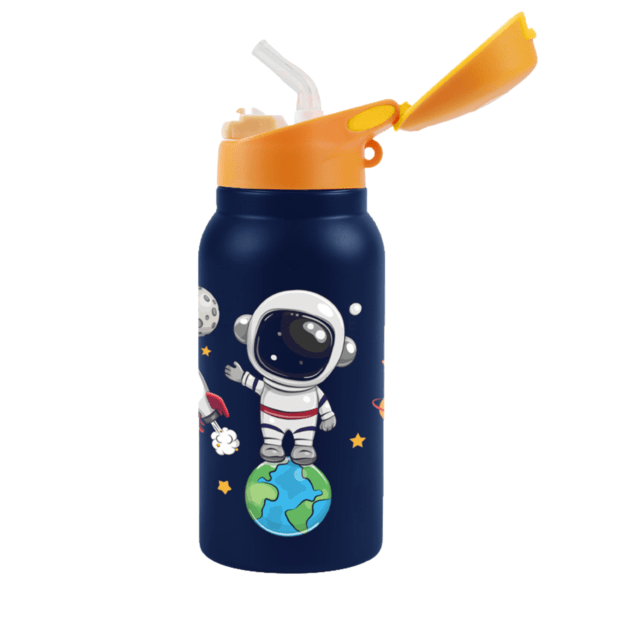 I-Drink - Thermal Bottle - 350 ml - Astronaut with foldable cap (ID0515)