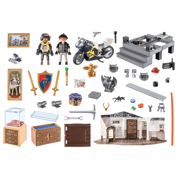 Playmobil - Advent Calendar Police - Museum Theft (71347)