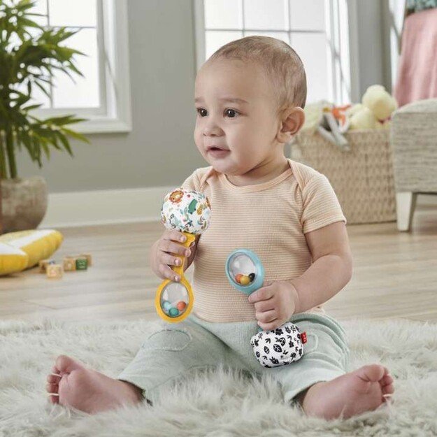 Fisher Price Newborn – Shake n’ Rattle Maracas (HMF34)