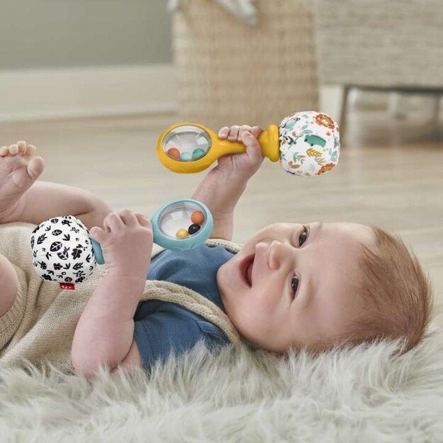 Fisher Price Newborn – Shake n’ Rattle Maracas (HMF34)