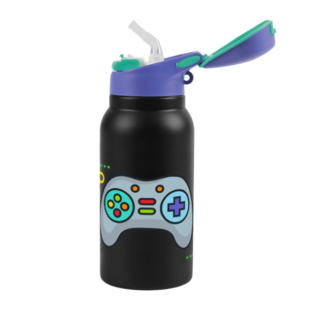 I-Drink - Thermal Bottle - 350 ml - LET'S PLAY with foldable cap (ID0514)