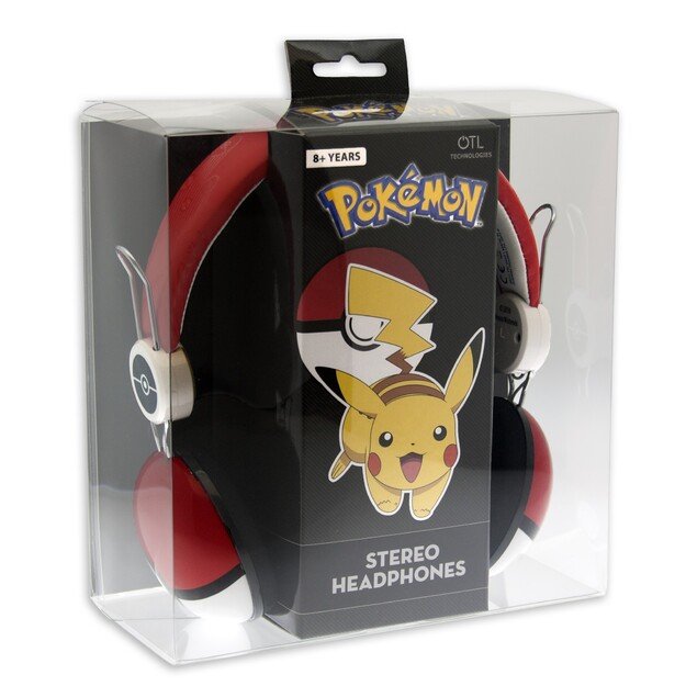 OTL - Tween Dome Headphones - Pokemon Pokeball (PK0445)