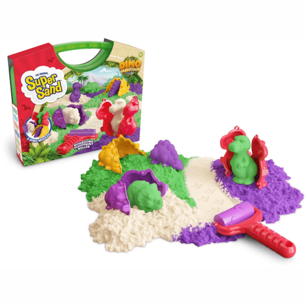 Super Sand - Dinosaur Carry Case Playset (GO24253)