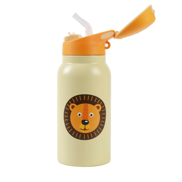 I-Drink - Thermal Bottle - 350 ml - ANIMALS Kids with foldable cap (ID0510)