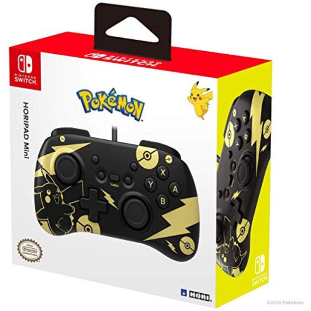 HORI HORIPAD Mini - Black & Gold Pikachu Edition