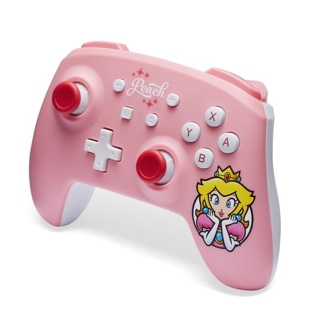 PowerA Wireless Controller ‒ Princess Peach Pink (Nintendo Switch)