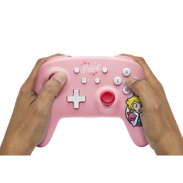 PowerA Wireless Controller ‒ Princess Peach Pink (Nintendo Switch)