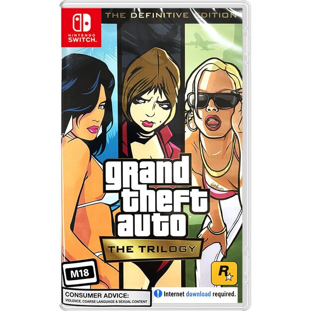 Grand Theft Auto: The Trilogy (The Definitive Edition) (Import)
      
        - Nintendo Switch