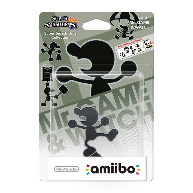 Nintendo Amiibo Figurine Mr. Game & Watch