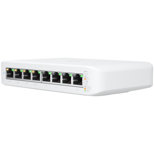 Network Switch UBIQUITI USW-LITE-8-POE-EU